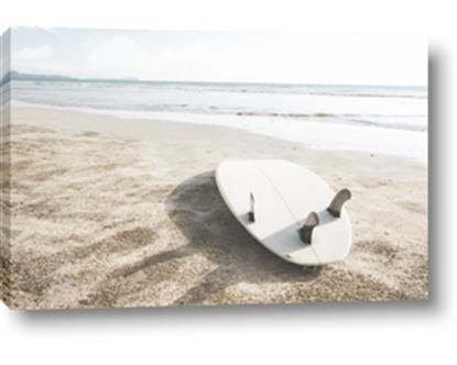 Picture of Surfboard on the Sand