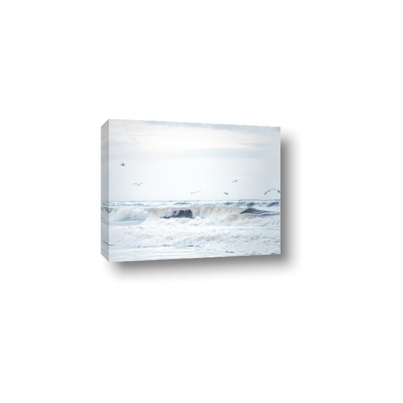 Picture of Seagulls Over the Water _GroupedProduct_Rectangle_Landscape_Photography _GroupedProduct_Rectangle_Landscape_Canvas_