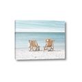 Picture of Muskoka Chairs with hats _GroupedProduct_Rectangle_Landscape_Photography _GroupedProduct_Rectangle_Landscape_Canvas_