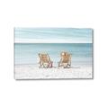 Picture of Muskoka Chairs with hats _GroupedProduct_Rectangle_Landscape_Photography _GroupedProduct_Rectangle_Landscape_Canvas_