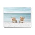 Picture of Muskoka Chairs with hats _GroupedProduct_Rectangle_Landscape_Photography _GroupedProduct_Rectangle_Landscape_Canvas_