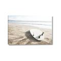 Picture of Surfboard on the Sand _GroupedProduct_Rectangle_Landscape_Photography _GroupedProduct_Rectangle_Landscape_Canvas_