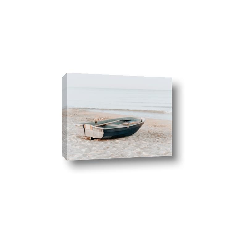 Picture of Beach Boat _GroupedProduct_Rectangle_Landscape_Photography _GroupedProduct_Rectangle_Landscape_Canvas_