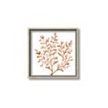 Picture of Orange Coral  _GroupedProduct_Square_Canvas_Framed_