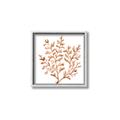 Picture of Orange Coral  _GroupedProduct_Square_Canvas_Framed_