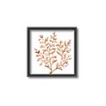 Picture of Orange Coral  _GroupedProduct_Square_Canvas_Framed_
