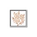 Picture of Orange Coral  _GroupedProduct_Square_Canvas_Framed_