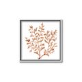Picture of Orange Coral  _GroupedProduct_Square_Canvas_Framed_