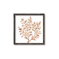 Picture of Orange Coral  _GroupedProduct_Square_Canvas_Framed_