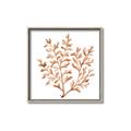 Picture of Orange Coral  _GroupedProduct_Square_Canvas_Framed_