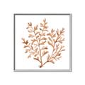 Picture of Orange Coral  _GroupedProduct_Square_Canvas_Framed_