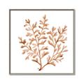 Picture of Orange Coral  _GroupedProduct_Square_Canvas_Framed_