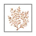 Picture of Orange Coral  _GroupedProduct_Square_Canvas_Framed_