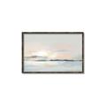 Picture of Peaceful Coastal Landscape _GroupedProduct_Rectangle_Landscape_Canvas_Framed_
