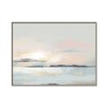 Picture of Peaceful Coastal Landscape _GroupedProduct_Rectangle_Landscape_Canvas_Framed_