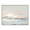 Picture of Peaceful Coastal Landscape _GroupedProduct_Rectangle_Landscape_Canvas_Framed_