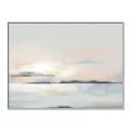 Picture of Peaceful Coastal Landscape _GroupedProduct_Rectangle_Landscape_Canvas_Framed_