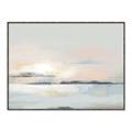 Picture of Peaceful Coastal Landscape _GroupedProduct_Rectangle_Landscape_Canvas_Framed_