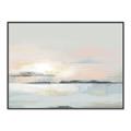 Picture of Peaceful Coastal Landscape _GroupedProduct_Rectangle_Landscape_Canvas_Framed_