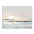 Picture of Peaceful Coastal Landscape _GroupedProduct_Rectangle_Landscape_Canvas_Framed_