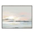 Picture of Peaceful Coastal Landscape _GroupedProduct_Rectangle_Landscape_Canvas_Framed_
