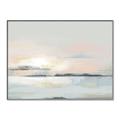 Picture of Peaceful Coastal Landscape _GroupedProduct_Rectangle_Landscape_Canvas_Framed_