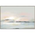 Picture of Peaceful Coastal Landscape _GroupedProduct_Rectangle_Landscape_Canvas_Framed_