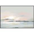 Picture of Peaceful Coastal Landscape _GroupedProduct_Rectangle_Landscape_Canvas_Framed_