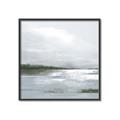 Picture of Big Clouds from the Shore _GroupedProduct_Square_Canvas_Framed_