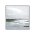 Picture of Big Clouds from the Shore _GroupedProduct_Square_Canvas_Framed_