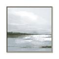 Picture of Big Clouds from the Shore _GroupedProduct_Square_Canvas_Framed_