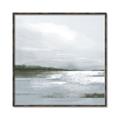 Picture of Big Clouds from the Shore _GroupedProduct_Square_Canvas_Framed_