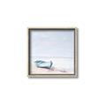 Picture of Soft Blue Boat _GroupedProduct_Square_Canvas_Framed_