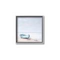 Picture of Soft Blue Boat _GroupedProduct_Square_Canvas_Framed_