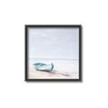 Picture of Soft Blue Boat _GroupedProduct_Square_Canvas_Framed_