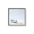 Picture of Soft Blue Boat _GroupedProduct_Square_Canvas_Framed_