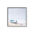 Picture of Soft Blue Boat _GroupedProduct_Square_Canvas_Framed_