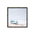 Picture of Soft Blue Boat _GroupedProduct_Square_Canvas_Framed_