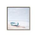 Picture of Soft Blue Boat _GroupedProduct_Square_Canvas_Framed_