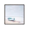 Picture of Soft Blue Boat _GroupedProduct_Square_Canvas_Framed_