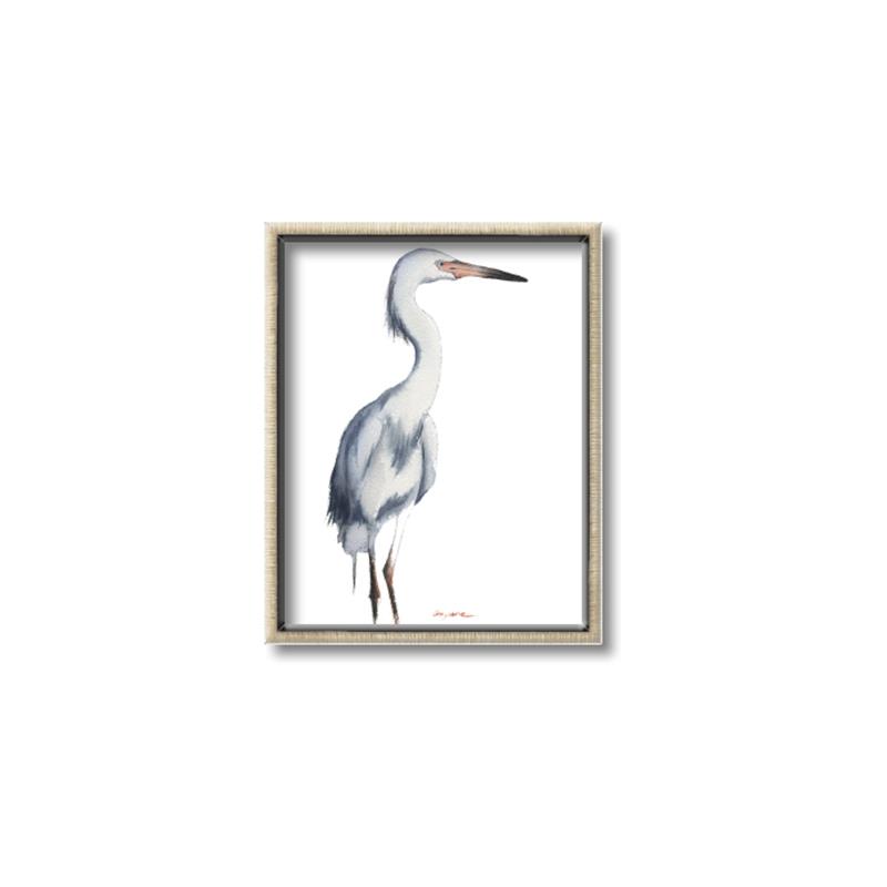 Picture of Egret I  _GroupedProduct_Rectangle_Portrait_Canvas_Framed_