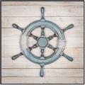 Picture of Ship Wheel  _GroupedProduct_Square_Canvas_Framed_