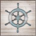 Picture of Ship Wheel  _GroupedProduct_Square_Canvas_Framed_
