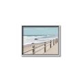 Picture of Beach Fence _GroupedProduct_Rectangle_Landscape_Photography _GroupedProduct_Rectangle_Landscape_Canvas_Framed_