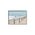 Picture of Beach Fence _GroupedProduct_Rectangle_Landscape_Photography _GroupedProduct_Rectangle_Landscape_Canvas_Framed_
