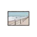 Picture of Beach Fence _GroupedProduct_Rectangle_Landscape_Photography _GroupedProduct_Rectangle_Landscape_Canvas_Framed_