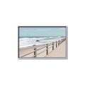Picture of Beach Fence _GroupedProduct_Rectangle_Landscape_Photography _GroupedProduct_Rectangle_Landscape_Canvas_Framed_