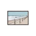 Picture of Beach Fence _GroupedProduct_Rectangle_Landscape_Photography _GroupedProduct_Rectangle_Landscape_Canvas_Framed_