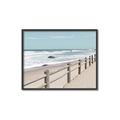 Picture of Beach Fence _GroupedProduct_Rectangle_Landscape_Photography _GroupedProduct_Rectangle_Landscape_Canvas_Framed_