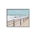 Picture of Beach Fence _GroupedProduct_Rectangle_Landscape_Photography _GroupedProduct_Rectangle_Landscape_Canvas_Framed_